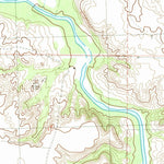 United States Geological Survey Eli SE, NE (1985, 24000-Scale) digital map
