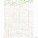 United States Geological Survey Eli SW, NE (1985, 24000-Scale) digital map
