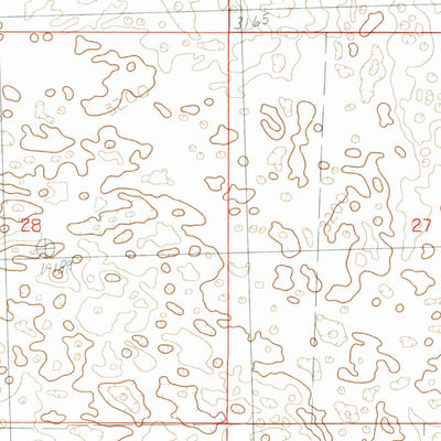 United States Geological Survey Eli SW, NE (1985, 24000-Scale) digital map
