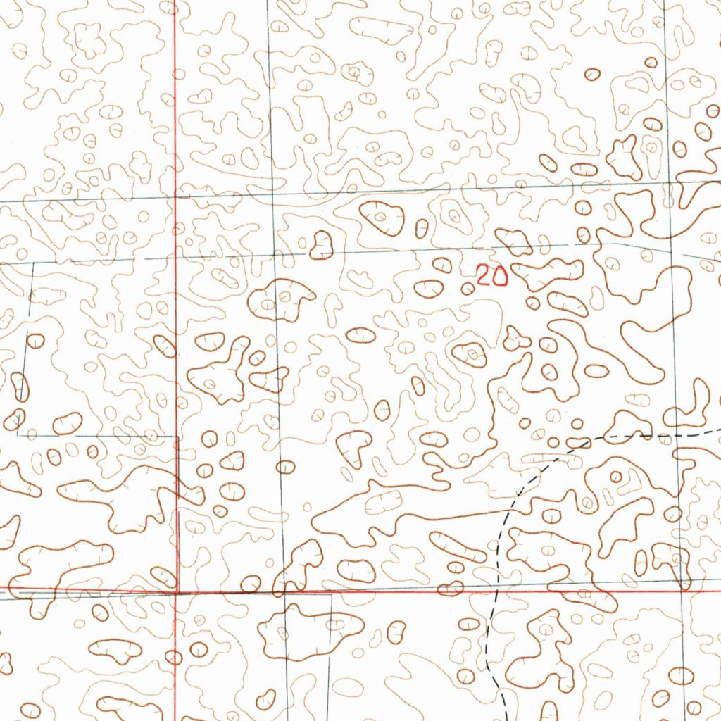 Eli SW, NE (1985, 24000-Scale) Map by United States Geological Survey ...