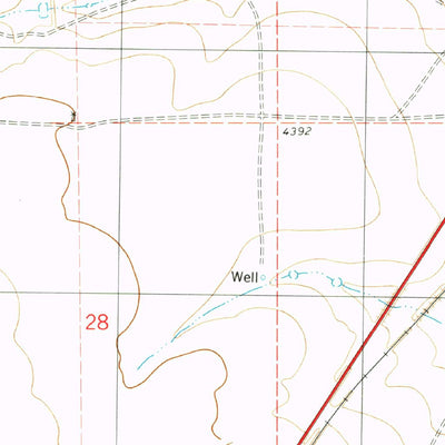 United States Geological Survey Elida, NM (1978, 24000-Scale) digital map