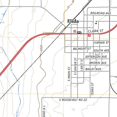 United States Geological Survey Elida, NM (2023, 24000-Scale) digital map
