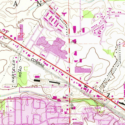 United States Geological Survey Elida, OH (1960, 24000-Scale) digital map