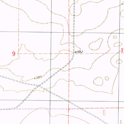 United States Geological Survey Elida SE, NM (1979, 24000-Scale) digital map