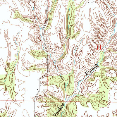 United States Geological Survey Eliza, IL (1953, 24000-Scale) digital map