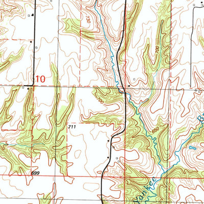 United States Geological Survey Eliza, IL (1991, 24000-Scale) digital map