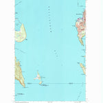 United States Geological Survey Eliza Island, WA (1977, 24000-Scale) digital map