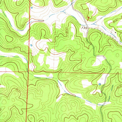 United States Geological Survey Elizabeth, AR (1966, 24000-Scale) digital map