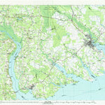 United States Geological Survey Elizabeth City, NC (1985, 100000-Scale) digital map