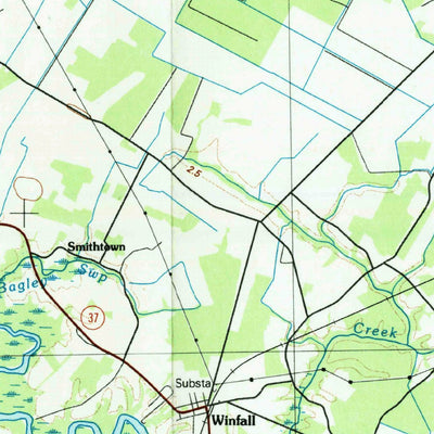 United States Geological Survey Elizabeth City, NC (1985, 100000-Scale) digital map