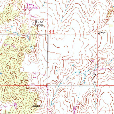United States Geological Survey Elizabeth, CO (1970, 24000-Scale) digital map