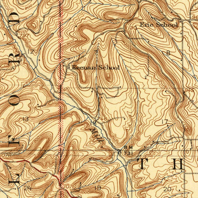 United States Geological Survey Elizabeth, IL (1911, 62500-Scale) digital map