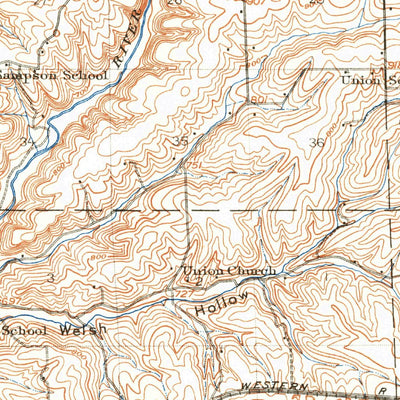United States Geological Survey Elizabeth, IL (1936, 62500-Scale) digital map