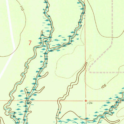 United States Geological Survey Elizabeth, LA (1959, 24000-Scale) digital map