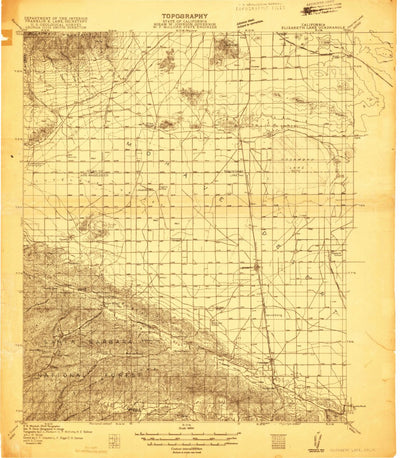 United States Geological Survey Elizabeth Lake, CA (1915, 96000-Scale) digital map