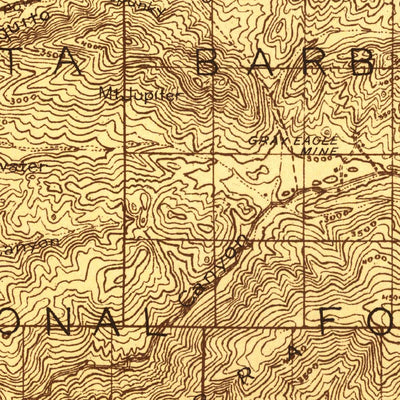 United States Geological Survey Elizabeth Lake, CA (1915, 96000-Scale) digital map