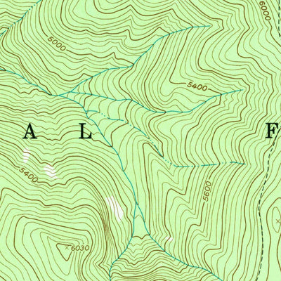 United States Geological Survey Elizabeth Lake, ID (1963, 24000-Scale) digital map