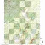 United States Geological Survey Elizabeth Mountain, UT-WY (1998, 24000-Scale) digital map
