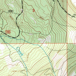 United States Geological Survey Elizabeth Mountain, UT-WY (1998, 24000-Scale) digital map