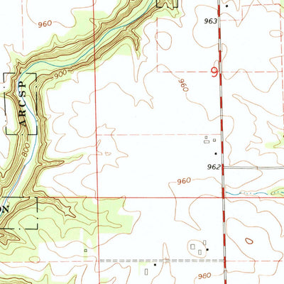 United States Geological Survey Elizabeth NE, IL (1968, 24000-Scale) digital map