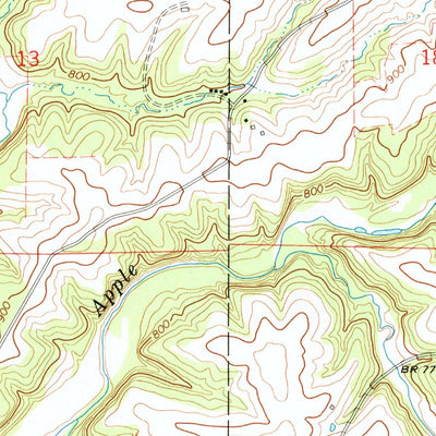 United States Geological Survey Elizabeth NE, IL (1968, 24000-Scale) digital map