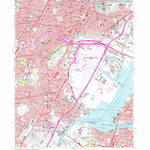 United States Geological Survey Elizabeth, NJ-NY (1967, 24000-Scale) digital map