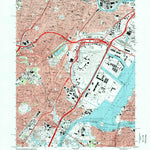 United States Geological Survey Elizabeth, NJ-NY (1995, 24000-Scale) digital map