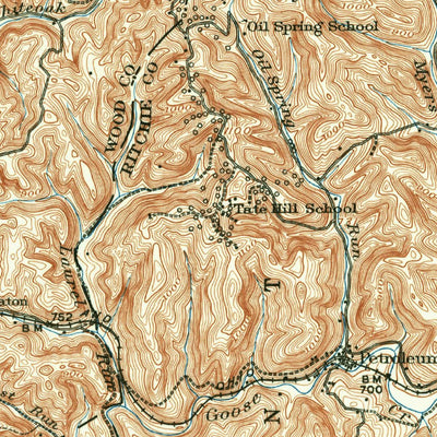 United States Geological Survey Elizabeth, WV (1924, 62500-Scale) digital map