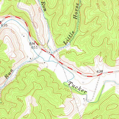United States Geological Survey Elizabeth, WV (1957, 24000-Scale) digital map