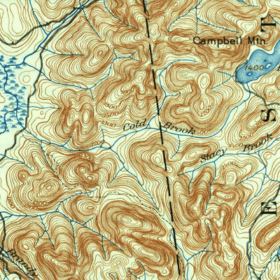 United States Geological Survey Elizabethtown, NY (1901, 62500-Scale) digital map