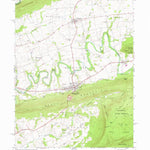 United States Geological Survey Elizabethville, PA (1969, 24000-Scale) digital map