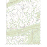 United States Geological Survey Elizabethville, PA (2023, 24000-Scale) digital map