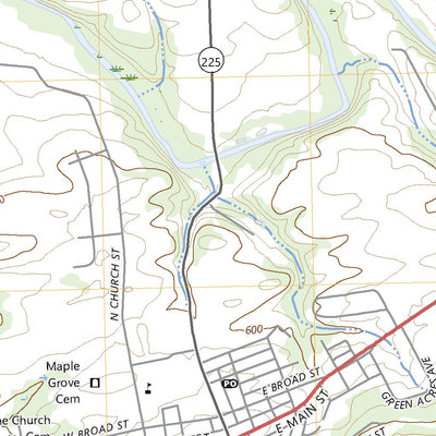 United States Geological Survey Elizabethville, PA (2023, 24000-Scale) digital map