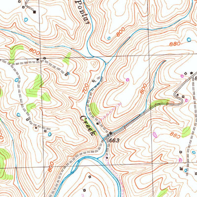 United States Geological Survey Elizaville, KY (1952, 24000-Scale) digital map