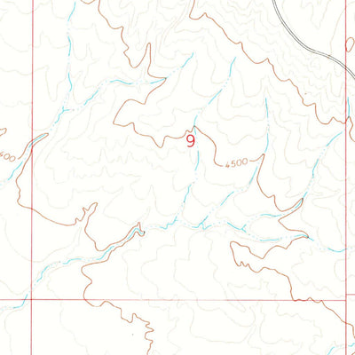 United States Geological Survey Elk Basin NW, WY-MT (1966, 24000-Scale) digital map
