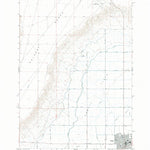 United States Geological Survey Elk Basin SE, WY (1966, 24000-Scale) digital map