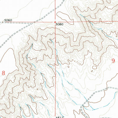 United States Geological Survey Elk Basin SE, WY (1966, 24000-Scale) digital map