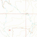 United States Geological Survey Elk Basin SW, WY (1966, 24000-Scale) digital map
