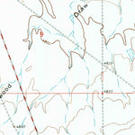 United States Geological Survey Elk Basin, WY-MT (1966, 24000-Scale) digital map