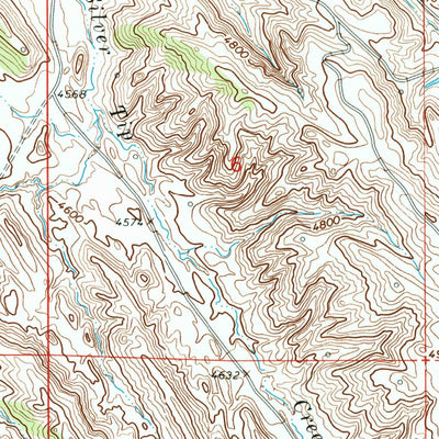 United States Geological Survey Elk Basin, WY-MT (1966, 24000-Scale) digital map