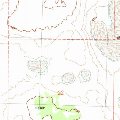 United States Geological Survey Elk Butte, OR (1981, 24000-Scale) digital map