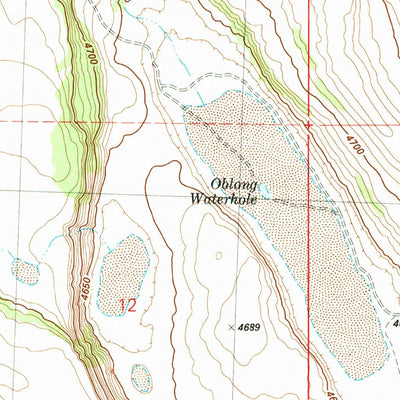 United States Geological Survey Elk Butte, OR (1981, 24000-Scale) digital map