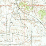 United States Geological Survey Elk Butte, WY (1985, 24000-Scale) digital map