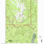 United States Geological Survey Elk City, ID (1995, 24000-Scale) digital map