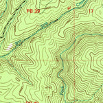 United States Geological Survey Elk City, ID (1995, 24000-Scale) digital map