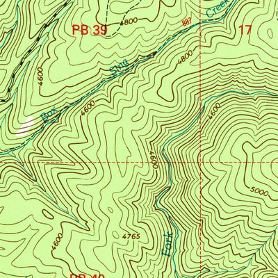 United States Geological Survey Elk City, ID (1995, 24000-Scale) digital map