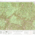 United States Geological Survey Elk City, ID-MT (1956, 250000-Scale) digital map