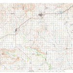 United States Geological Survey Elk City, OK-TX (1985, 100000-Scale) digital map