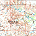 United States Geological Survey Elk City, OK-TX (1985, 100000-Scale) digital map
