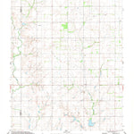 United States Geological Survey Elk City SE, OK (1987, 24000-Scale) digital map